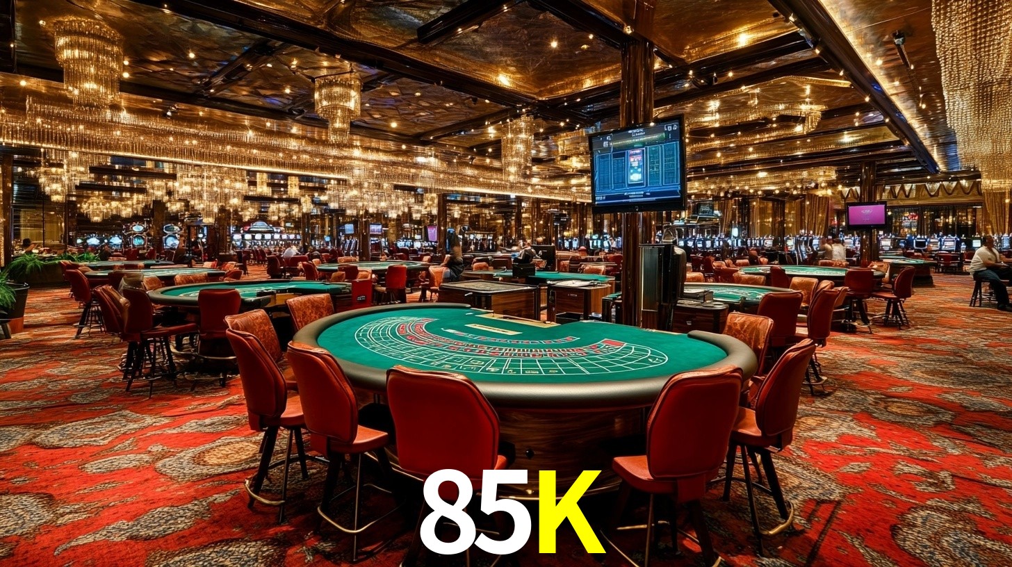Sinta a adrenalina dos jogos de cassino com 85K